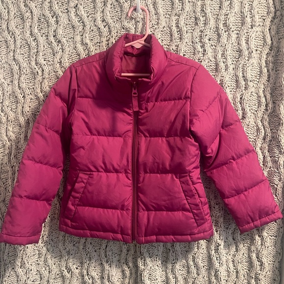 Lands' End Other - Lands' End Kids' Fuchsia Puffer Coat
